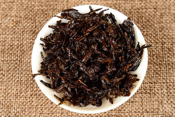 HelloYoung 357g Yunnan Pu'er Ripe Tea Jingmai Mountain Seven Cakes Ripe Tea Pu'er Tea