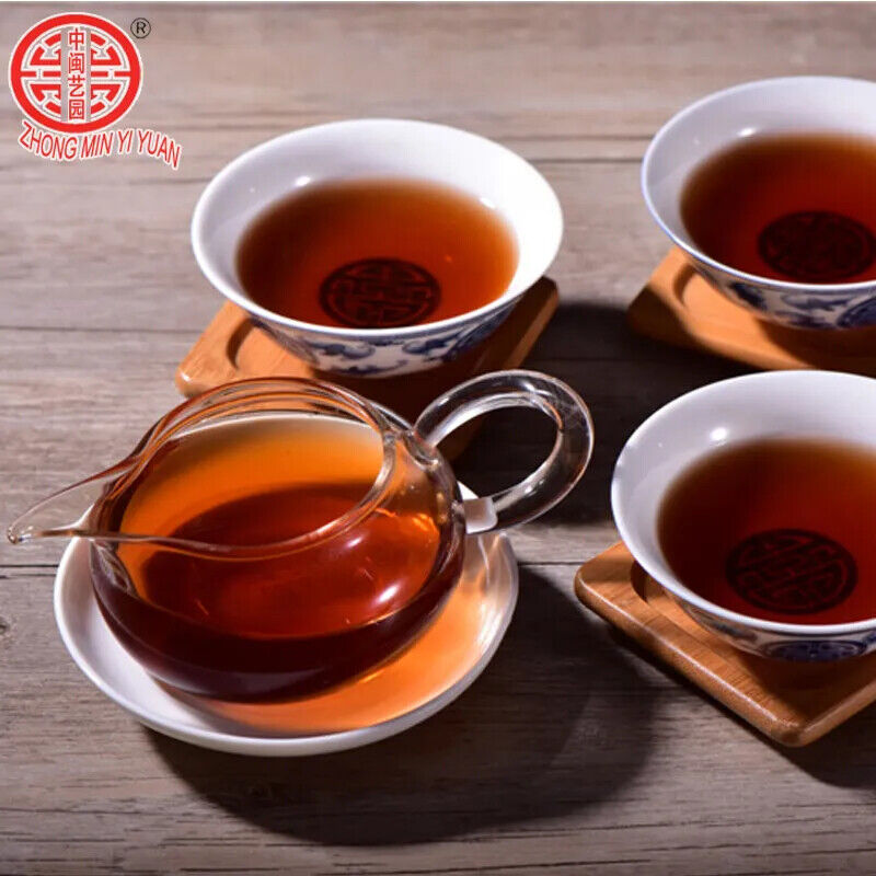 HelloYoung Yunnan Old Pu'er Tea Natural Puer Tea Gold Puer Tea Green Health Food 357g