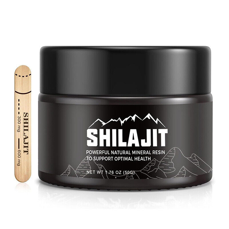 Pure 100% Himalayan Shilajit ORGANIC 50GM Shilajeet/Chilajit Soft Resin