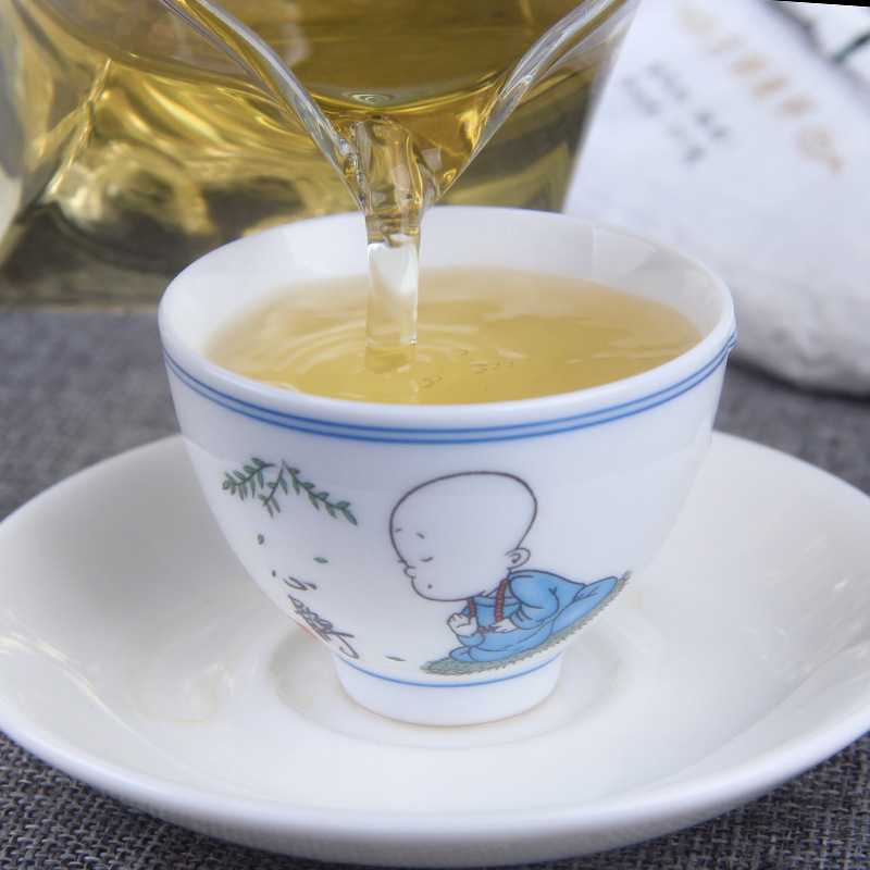 Man Song   Pu'er Tea Healthy Drinking Gift Tea 357g/12.59oz Cha Tea Cake Tea