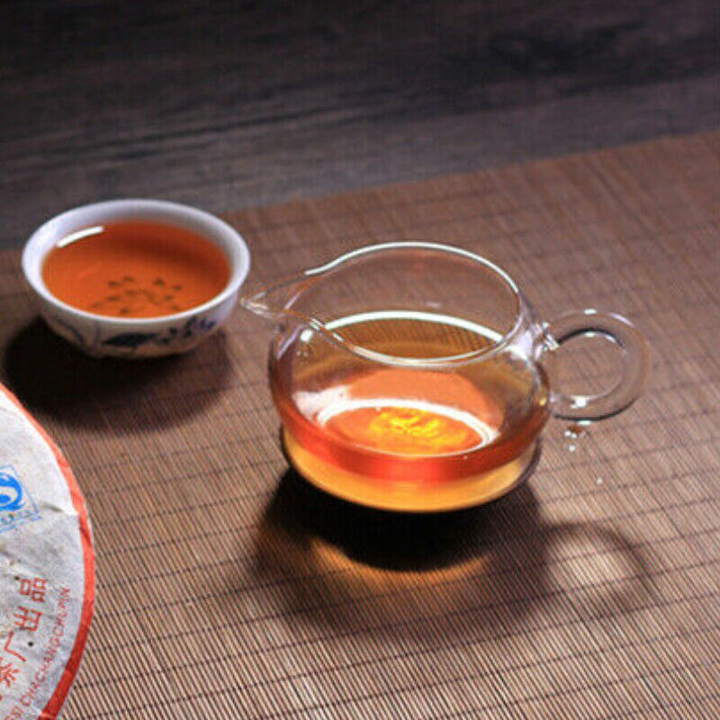 HelloYoung 0432 Ba Jiao Ting Li Ming Puer Aged Pu Er Tea Cake Natural  Pu Erh Tea 357g