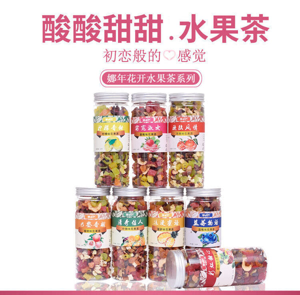 HelloYoung 180g canned floral tea Paris Champs é eight flavors of floral and fruit tea