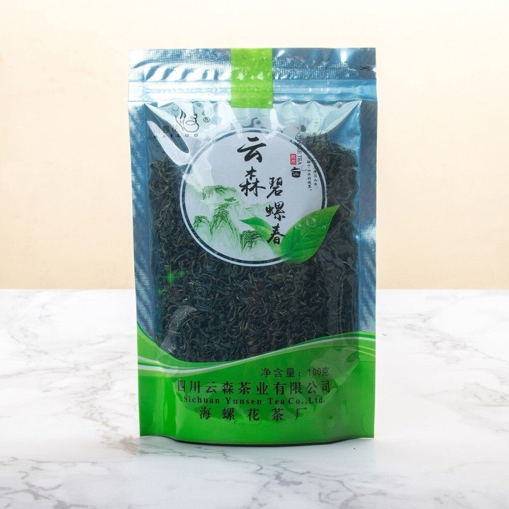 Authentic Sichuan Bi Luo Chun Green Tea 100g New Sea Conch Flower Fresh Main image