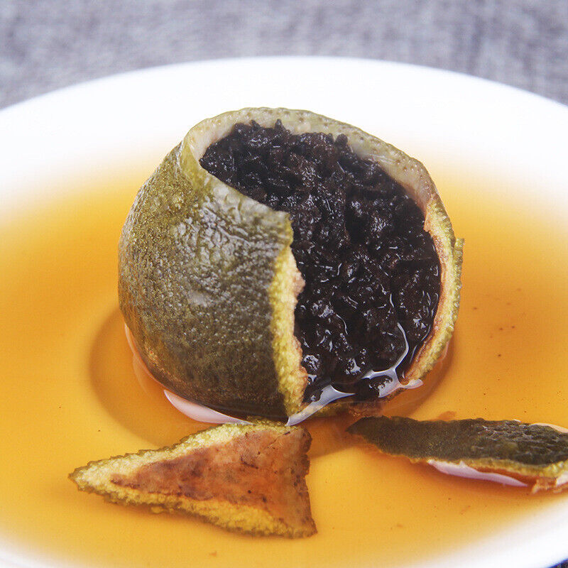 500g Healthy Drinks, Xin Hui Chen Pi Pu'er Tea,Gift Tea Xiao Qing Guan Pu'er Tea