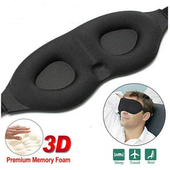 Travel Comfortable Sleeping Eye Blindfold Shading Sleep Eye Relax Soft Massager