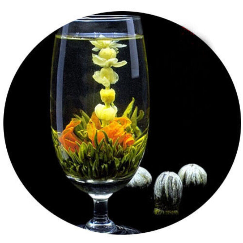 20 Pcs Blühende Blume Tee Natürliche Handgemachte Blume Tee Ball Kräutertee