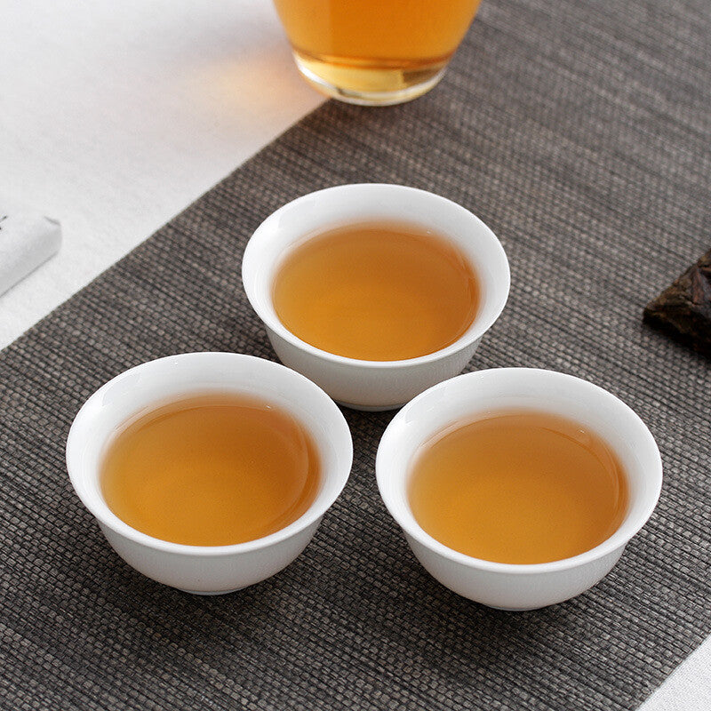 50g Yunnan Puerh Tea Lao Banzhang Golden Leaf Raw Brick Aged Puerh Tea