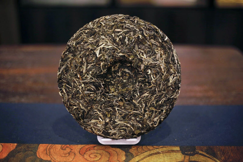 HelloYoung 357g Yunnan Pu'er Tea Raw Tea Mint Hetang Cake Tea Healthy Organic Tea