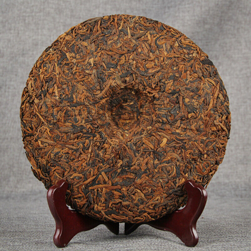 HelloYoung TeaPu-Erh Ripe Tea Emperor Golden Cake 357g Spring Black Tea Single Bud Pu'er Tea