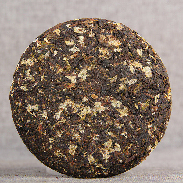 Jasmine Tea Cake Pu-erh Tea Pu-erh Ripe Tea Weight Loss Health Tea