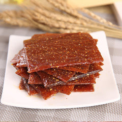Pickled Pepper Vegetarian Dried Beef Tendon Meat Spicy Strips Snacks泡椒臭干子牛板筋素肉辣条