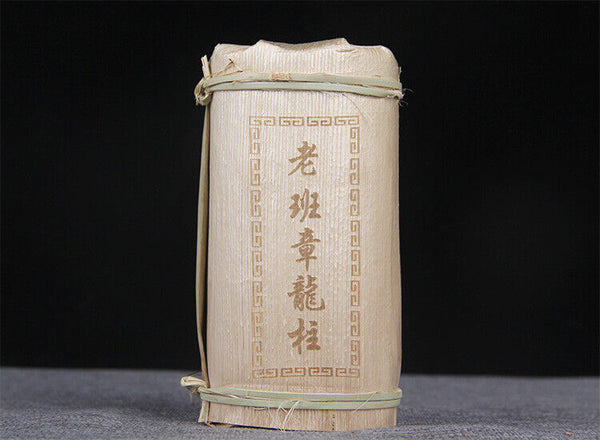 HelloYoung 500g Aged Old Banzhang Ancient Tree Tea Leaves Yunnan Pu'er Ripe Tea Column