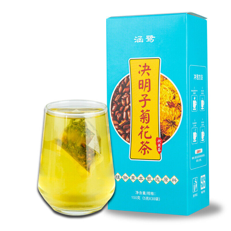 HelloYoung 5g*30 Bags Chrysanthemum Cassia Herbal Tea Juemingzi Juhua Herbs Tea Health Care Main image