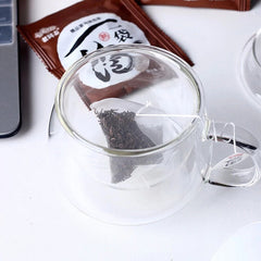 HelloYoung 15Bags/Box Natural Lao Tong Zhi Ripe Puer Tea Bag Fast Brewing Haiwan Puer Tea
