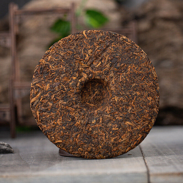 Lao Banzhang Golden Bud Ripe Tea Yunnan Pu'er Ripe Tea Pu'er 375g