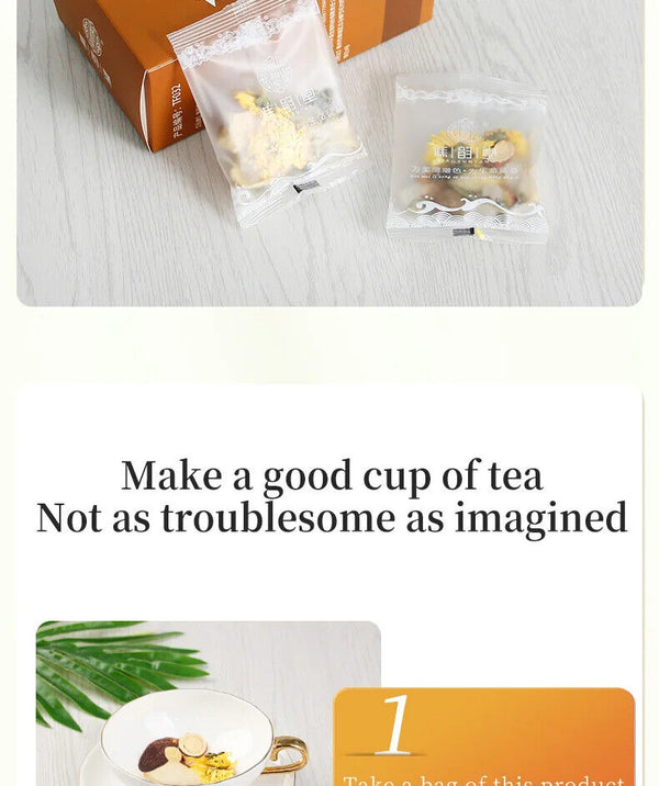 Fat Sea Honeysuckle Chrysanthemum Tea Healthy Herb Tea Bag 100g/3.52oz