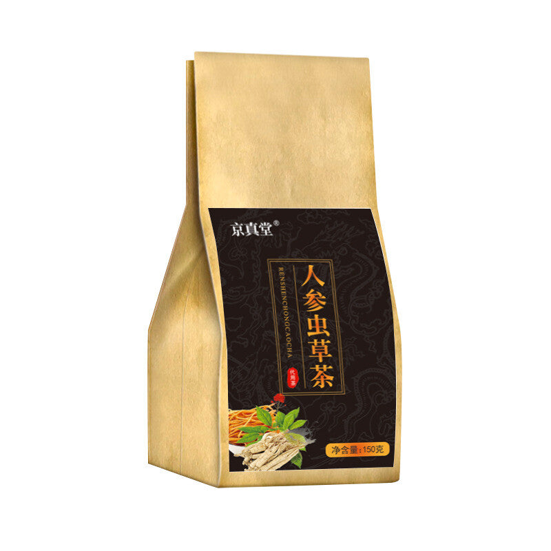 Ginseng Cordyceps Tea with Maca Goji Herbal Tea for Men