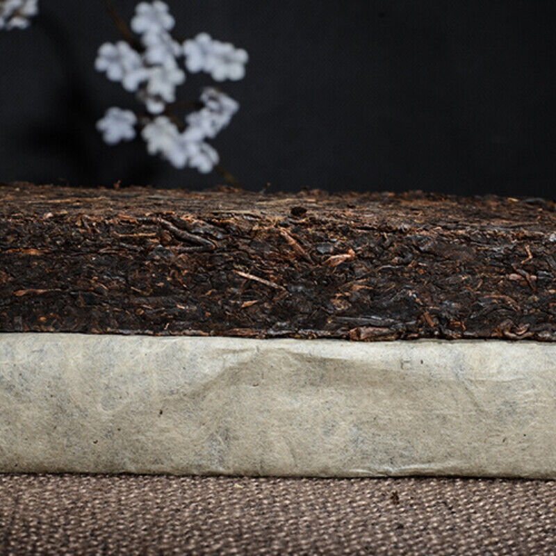 250g Yiwu Ancient Tree Tea Brick Yunnan Pu'er Tea Cooked Tea Brick Tea Secondary image