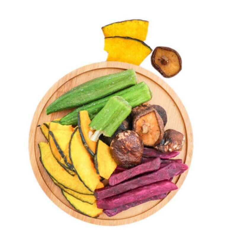 Dried Red Radish Mix Vegetable and Fruit Snacks Carrots Chips 500g/1.1LB