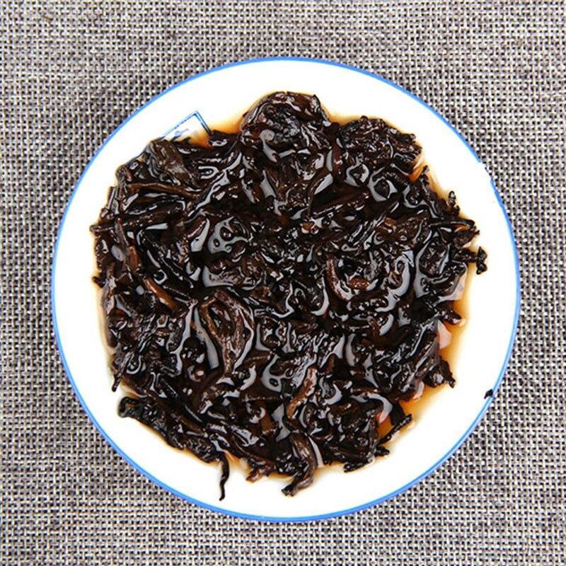 357g Old Tree Golden Ripe Puer Tea,2017 Iceland Golden Buds Shu Puer Tea