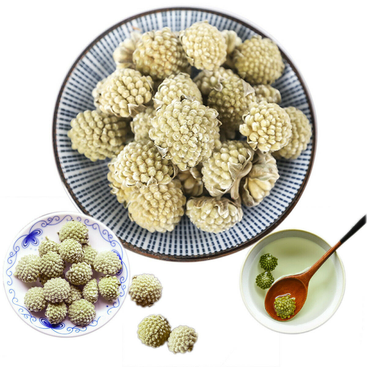 HelloYoung Green Flower Tea Snow Lily Tibetan Green Flower Tea Chinese Specialty Herbal tea Main image