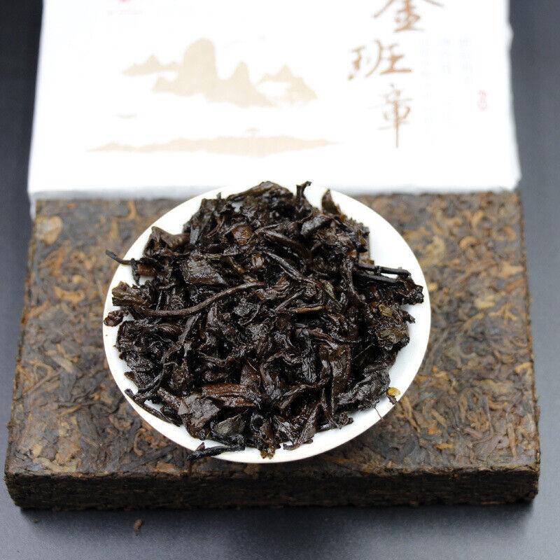HelloYoung 200g Yunnan Brick Tea Panzhang Puerh Tea Brick Menghai Ripe Tea Pu Black Tea