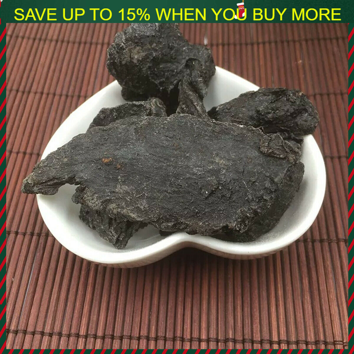 Chinese Herbal Tea He Shou Wu Polygonum Multiflorum Root Herbs Dried Black Beans
