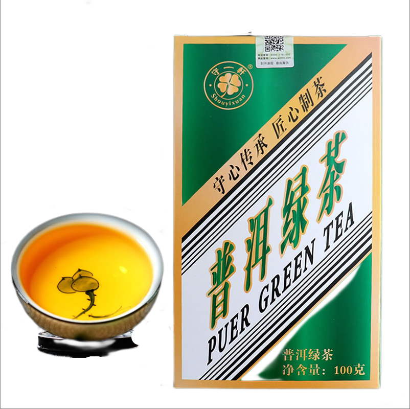 Green Tea New Tea Yunnan Pu'er Jinggu Jingmai Mountain Green Tea Spring Tea 100g