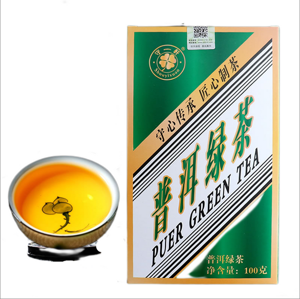Green Tea New Tea Yunnan Pu'er Jinggu Jingmai Mountain Green Tea Spring Tea 100g