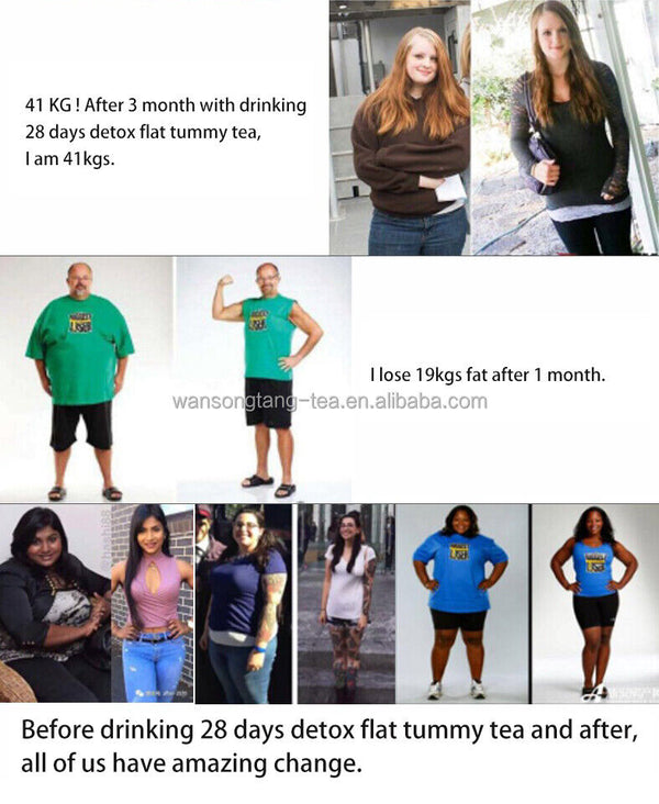Best Weight Loss Products for Women's 28 Days Detox Flat Tummy Tea