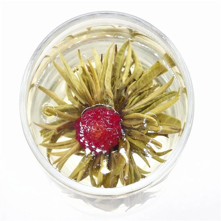 Prosperity Handcrafted Gomphrena Globosa Flowering Tea Dried Blooming Tea Balls