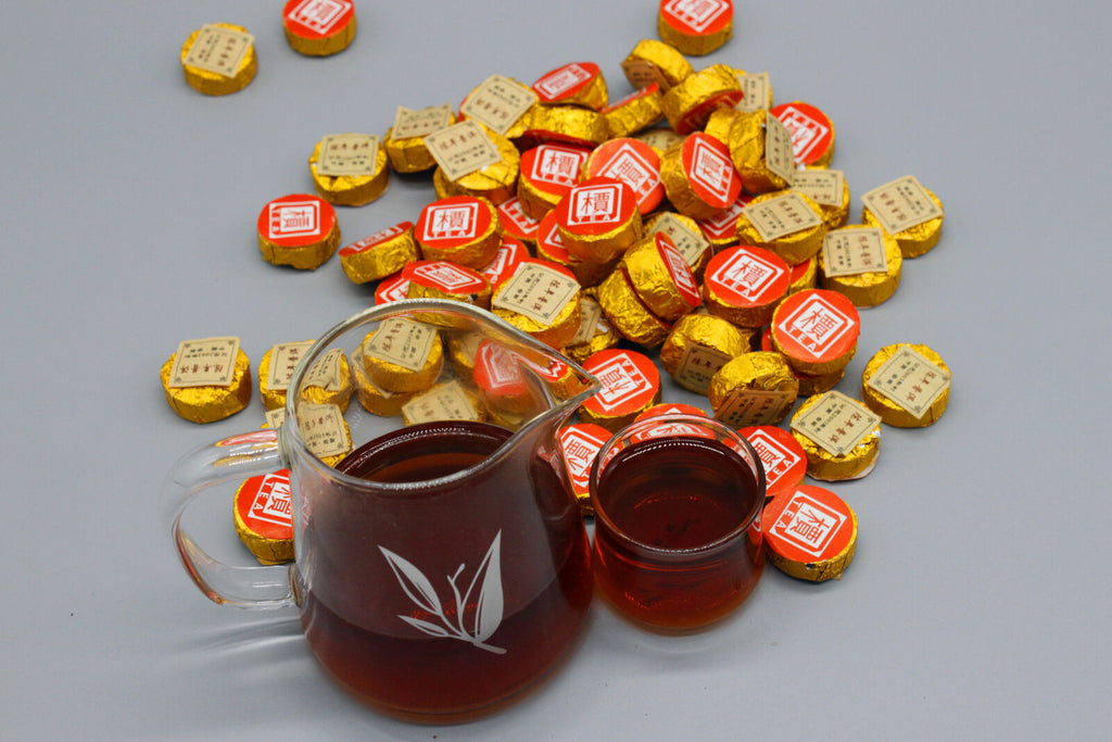 HelloYoung Top-Grade 500g Yunnan Pu'er Tea Aged Tea Loose Tea Pu'er Ripe Tea
