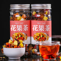 HelloYoung Natural Handmade Fruit Tea Flower Herbal Tea Healthy Drink Canned Gift Tea 180g