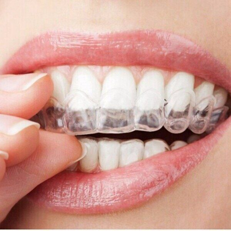 2Pairs Sleeping Mouth Guard Stop Teeth Grinding Anti Snoring Bruxism Eliminates Main image