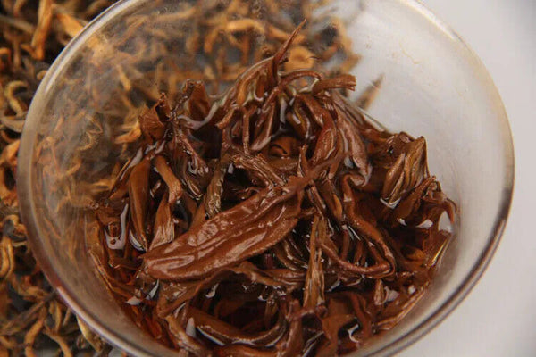 HelloYoung Dian Hong Tea Goolden Bud Orchid Fragrance Kungfu Black Tea Heallth Care 250g