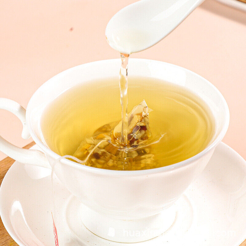 HelloYoung 80g 8g*10 packs of five fingers Poria tea triangle tea bags Tu Fu Ling Job tea Main image