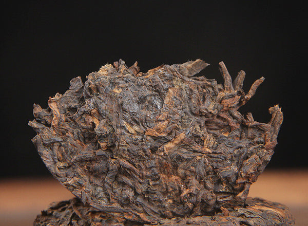Yunnan Pu-erh Tea Aged Cake Menghai Ancient Tree Dry Storage Ripe Tea 50g