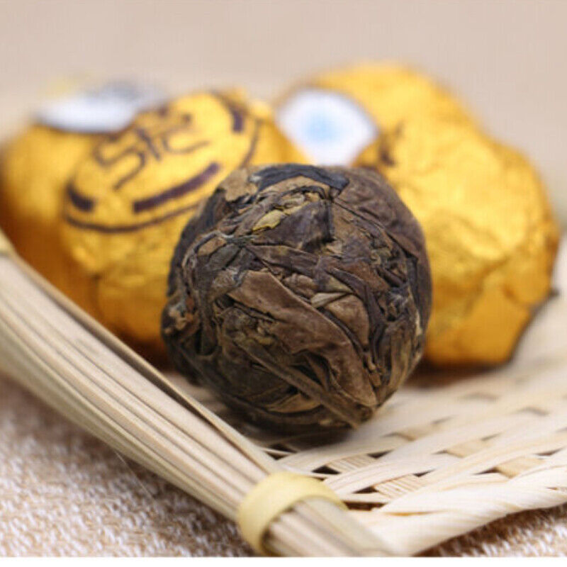 HelloYoung Aged Shou Mei Longevity Eyebrow White Tea Ball Shou Mei Tea Organic Ball-shaped Main image