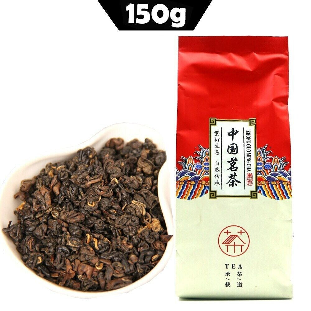 Yunnan Dianhong Black Tea 150g Fengqing Spiral Red Tea  Chinese Loose Leaf Main image
