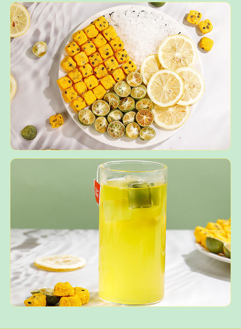 Kumquat Lemon Passion Fruit Tea Cold Brewed Triangular Tea Bag Fruit Tea
