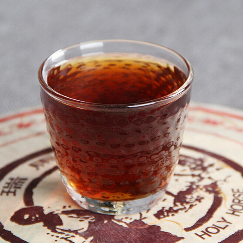 HelloYoung TeaPu-Erh Black Tea Cake Cooked Pu'er Tea 1000g Yunnan High Quality Memorial
