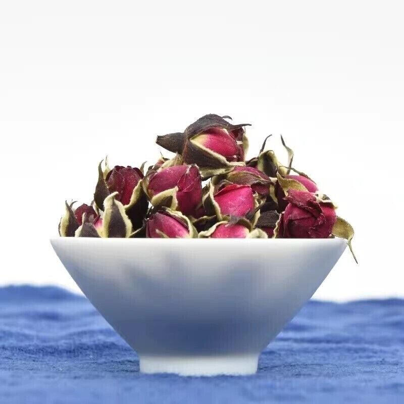 Yunnan Jin Bian Golden Edge Rose Buds Herbal Tea Tin 50/100g