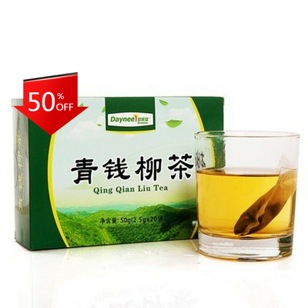 HelloYoung Qing Qian Liu Cha Health tea(2.5g*20bag) Fall blood sugar tea chinese herbal tea