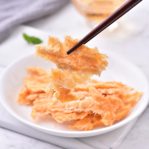 Grilled Cod Fillets 250g/500g Dried Fish Slices Ready-to-eat Snacks Seafood
