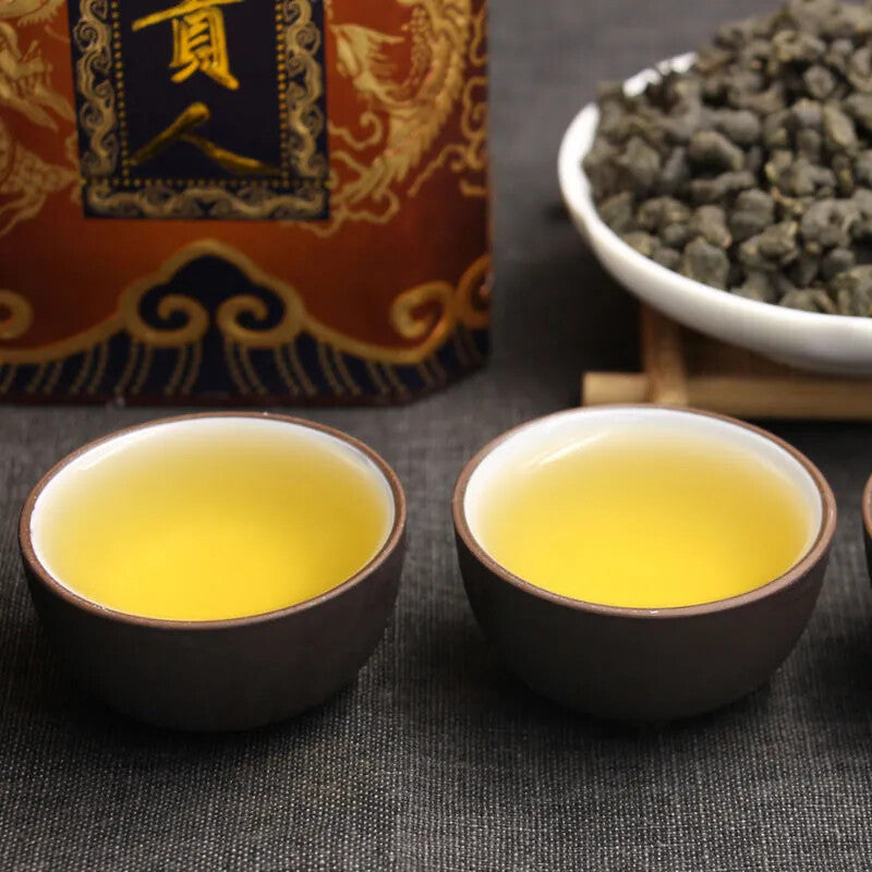 Taiwan Oolong Tea Loose Leaf - Ginseng Oolong Tea 4Pcs*250g Supreme Taiwan Tea