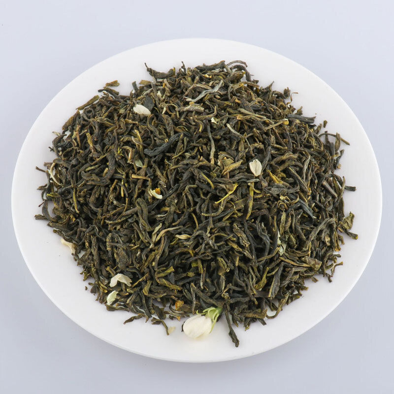 HelloYoung Jasmine Tea Strongly scented jasmine tea Herbal Tea Canned New Green Tea 125g