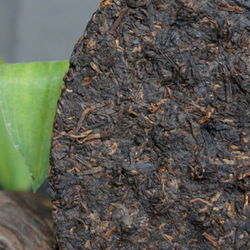 357g/12.59oz Natural Xiaguan Puer Ripe Pu-erh Tea Big Snow Golden Ribbon