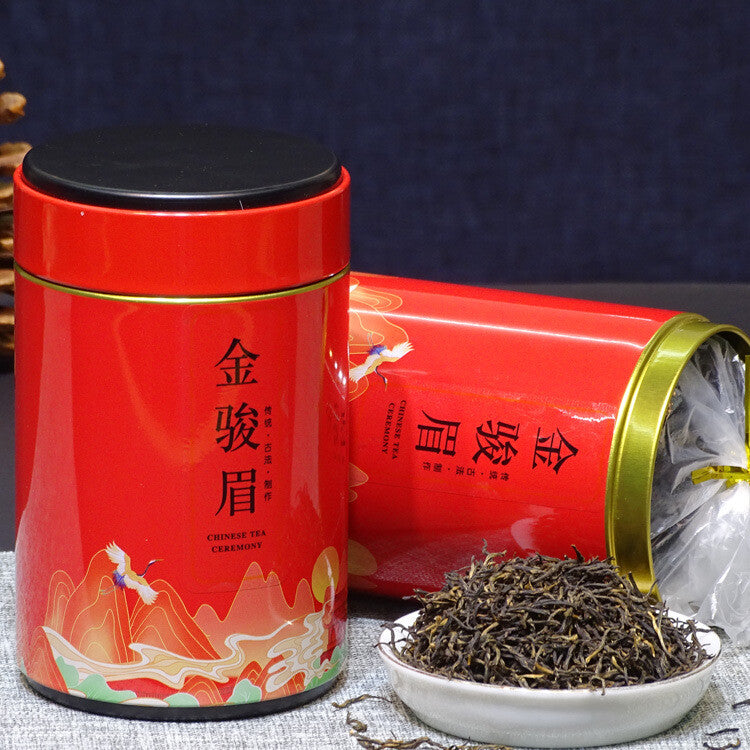 Lapsang Souchong Tea Premium Black Tea Loose Leaf Jin Jun Mei Gift Set 2 Cans Main image