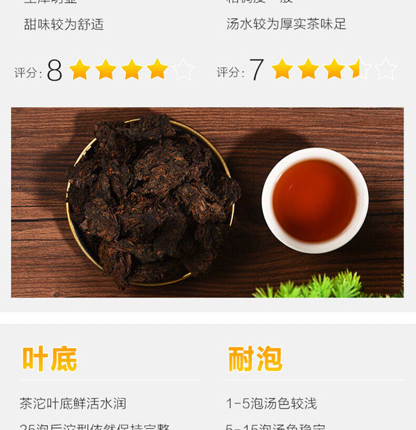 Yunnan Pu'er Tea Premium Ripe Tea Crushed Silver Mature Puerh Tea 500g