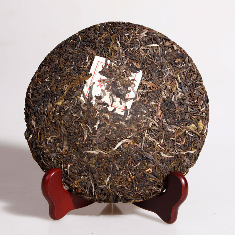 Jishun Hao Strength Pai Pu'er Tea 330g Yunnan Qizi Tea Cake Pu'er Raw Tea Cake Secondary image